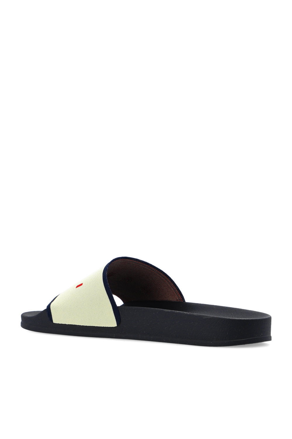 【送料&関税込】Sandals Marni x No Vacancy Inn Fussbett raffia-effect slides in beige